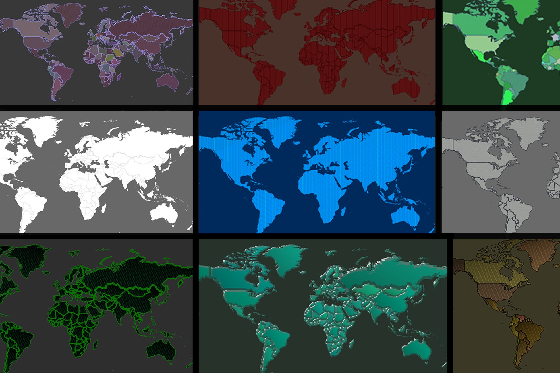 World Map Asset